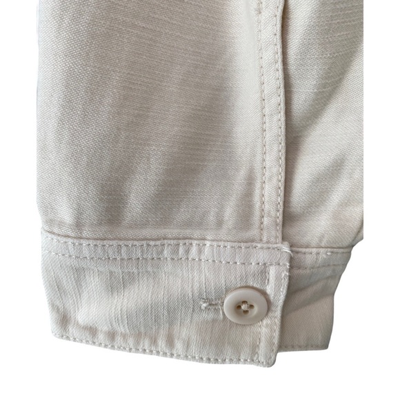 Madewell Women’s Drakefield Jacket in Ecru Size Medium NWT - Picture 7 of 12